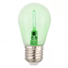 Лампа GLDEN-G45FB-5-230-E27 GREEN