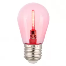 Лампа GLDEN-G45FB-5-230-E27 PINK